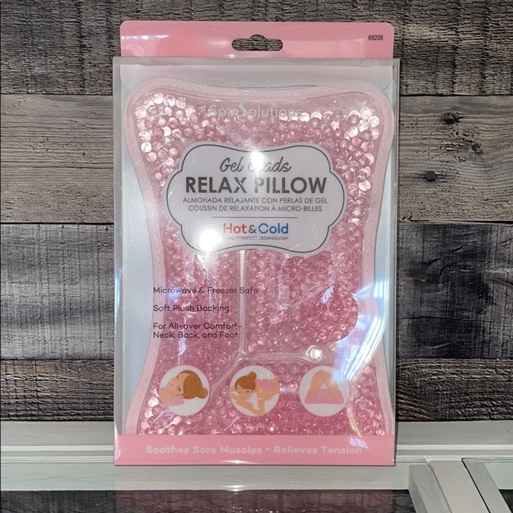 ❤️NEW!!!❤️ GEL Beads Relax Pillow Cold or Hot.
